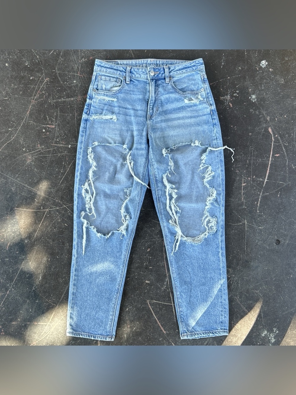 American Eagle Stretch Mom Jeans